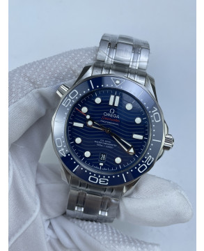 (준비완료/특급배송)NO.2927/VS공장 오메가 씨마스터 다이버 300 스틸 블루다이얼 VS8800 (최신무브업버전)