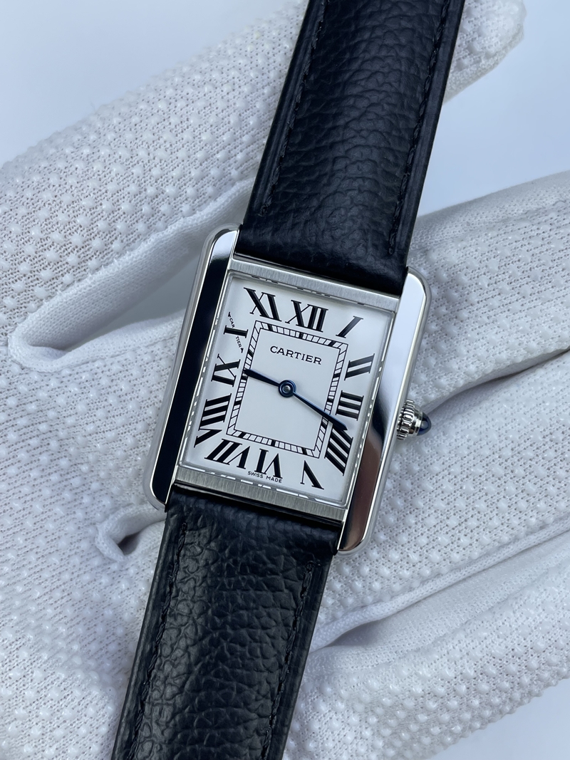 (준비완료/특급배송)NO.3048/AF공장 까르띠에 탱크솔로 24MM 쿼츠