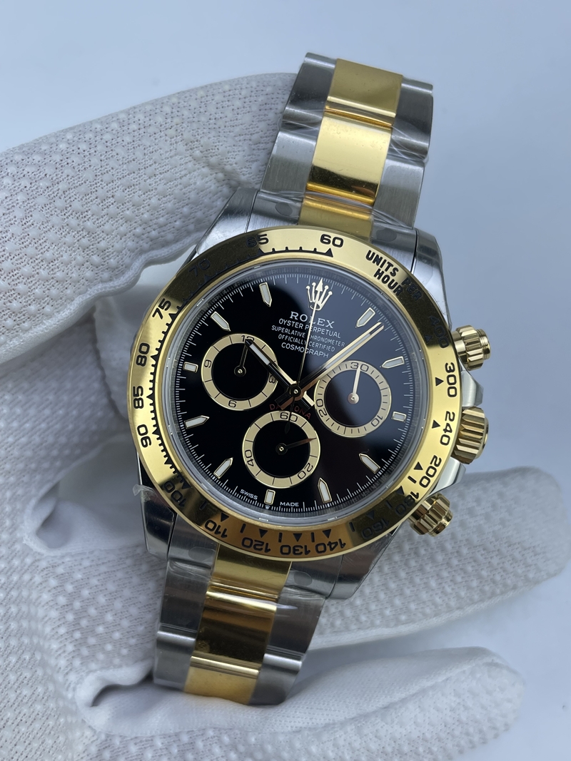 (준비완료/특급배송)NO.3072/VS공장 롤렉스 Daytona  VSF 1:1 Best Edition on SS/YG Braclet DD4131 (Weighted)