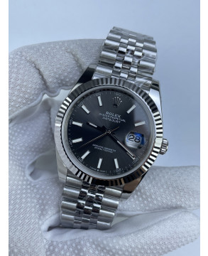 (준비완료/특급배송)NO.3077/롤렉스 데이저스트 41 그레이 바 인덱스 126334 QP공장