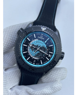 (준비완료/특급배송)NO.3288/VS공장 오메가 플래닛오션 GMT월드타이머 리얼 세라믹