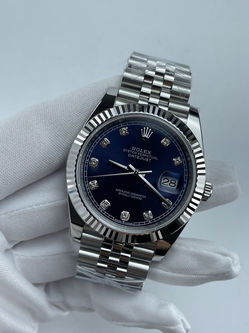 (준비완료/특급배송)NO.3590/롤렉스 데이저스트 41 블루 청텐포 10p 126334 QP공장